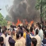 Chhattisgarh Huge uproar in Surajpur aggressive 